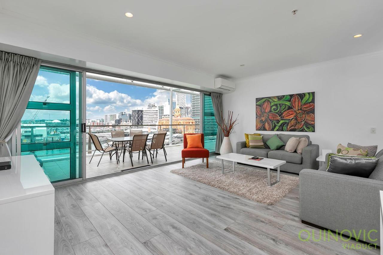 Ferienwohnung Qv Absolute Waterfront With Carpark Auckland Exterior foto